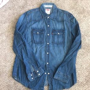 Men’s Levi’s Denim button down